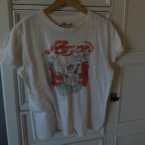 Poison Band Concert T-Shirt Nothin But a Good Time Sz L